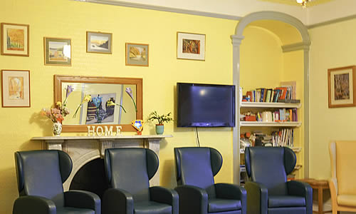 Residents lounge at Camplehaye Residential Home