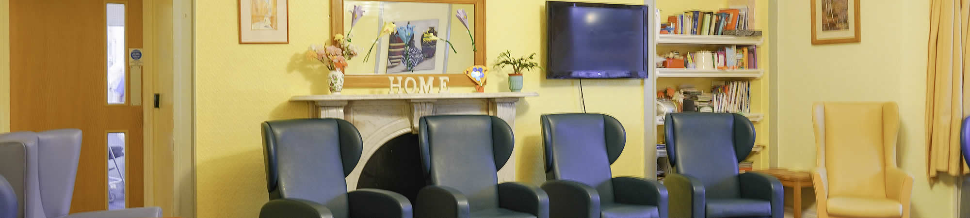 Residents lounge at Camplehaye Residential Home